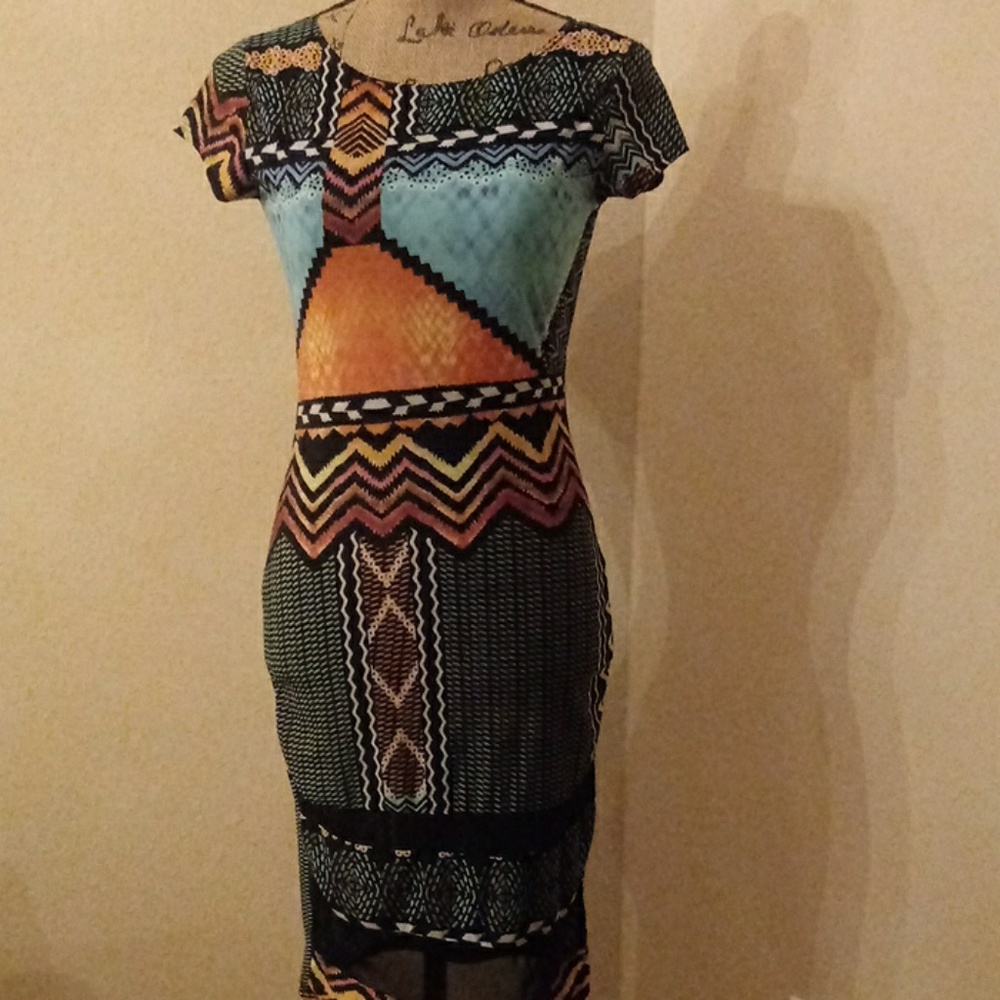 Chesley Multi Print Dress